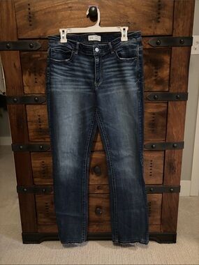 Women’s BKE Women's Dark Blue Straight Leg Jeans Size 31X33.5